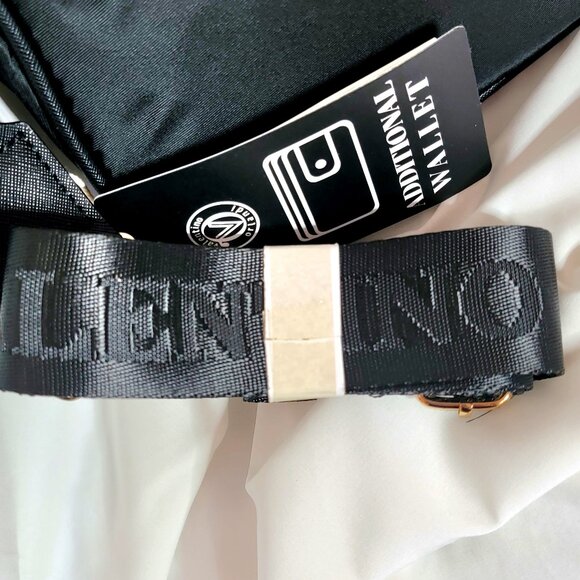 Valentino Orlandi "V" Lock Crossbody Bag w/ Wallet Purse, NWT, Non~Smoking Home - Picture 5 of 9